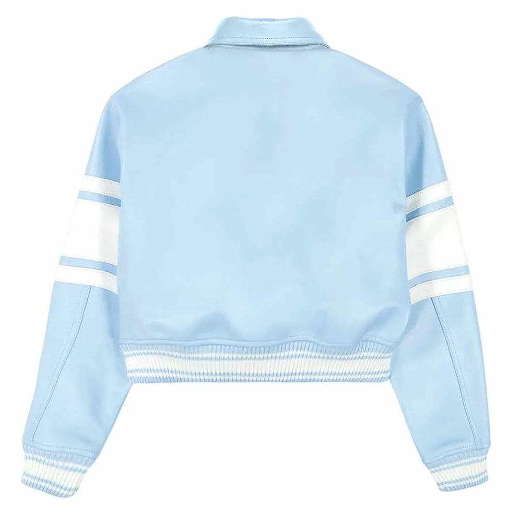 Avirex N4 Cropped Leather Jacket