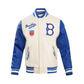 brooklyn dodgers letterman jacket front view