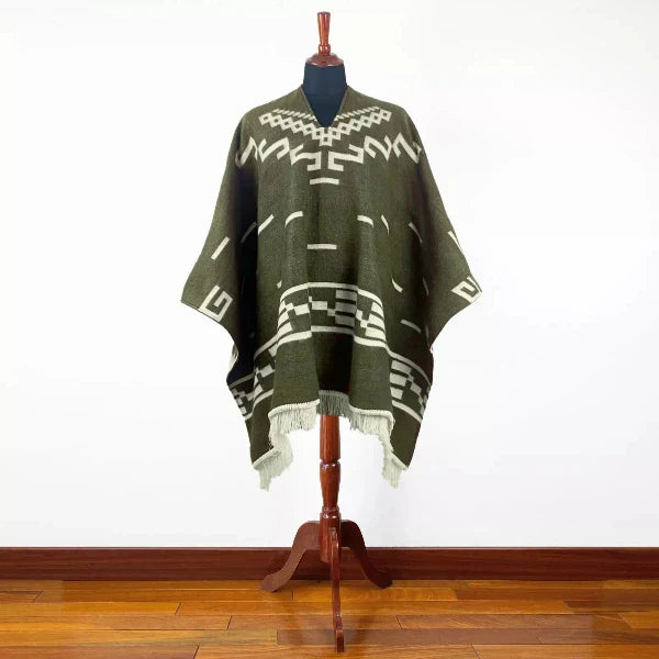 green clint eastwood western poncho​ front view