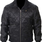 black drive scorpion jacket front side