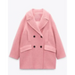 Wednesday Enid Sinclair Pink Coat