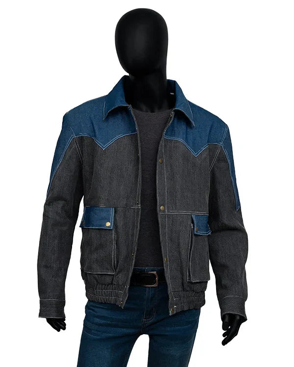 Back to The Future Marty Mcfly Denim Jacket