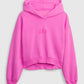 Front view of pink gap hoodie