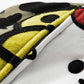 Close-up of BAPE Baby Milo hood interior and full-zip zipper pull detail.