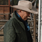 Yellowstone John Dutton Green Quilted Jacket