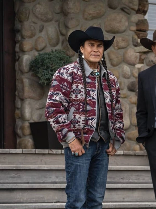Yellowstone Season 4 Moses Brings Plenty Jacket