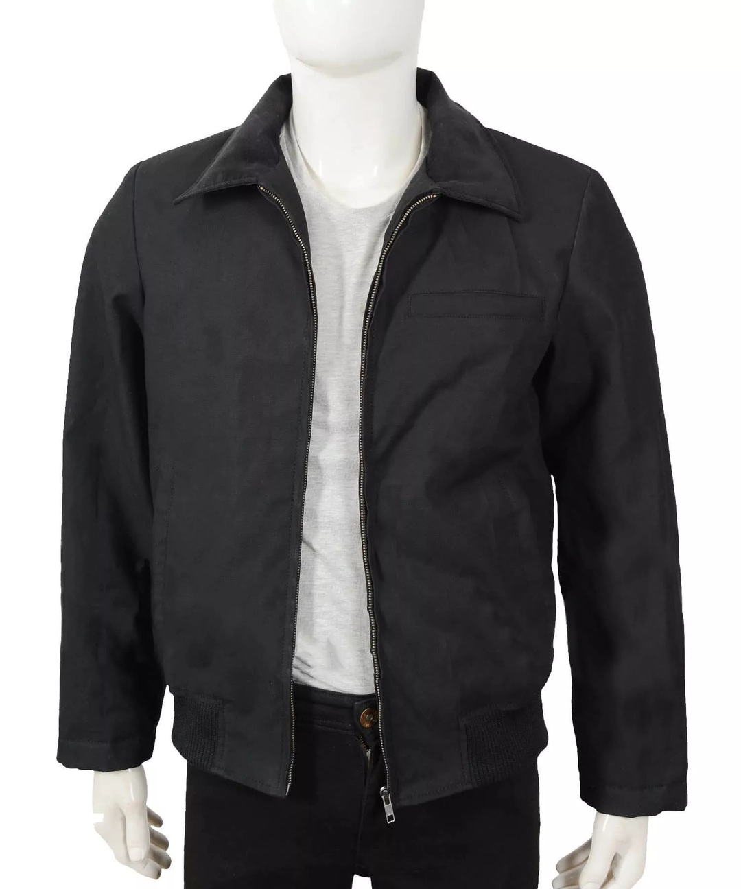 Yellowstone John Dutton Black Cotton Jacket