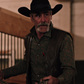 Forrie J. Smith Yellowstone S04 Brown Leather Vest