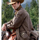 Yellowstone Jamie Dutton Brown Leather Jacket