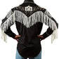 Barbie 2023 Ryan Gosling Black Fringe Shirt