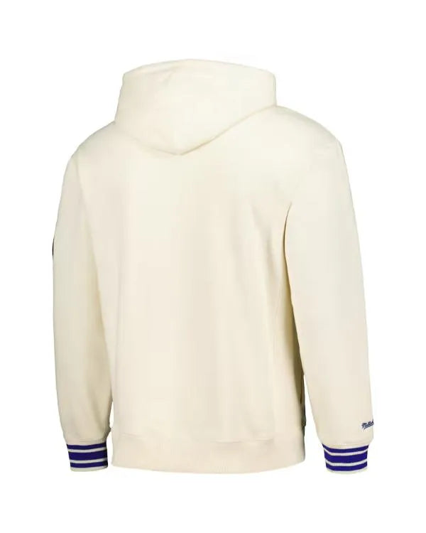 Back view of White knicks_hoodie