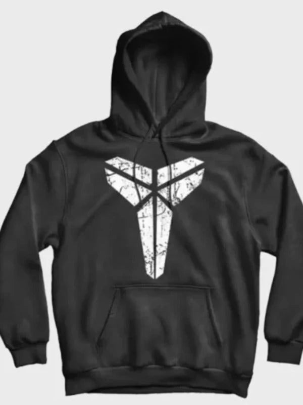 Black Kobe-Mamba-Halo Pullover Hoodie