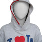 Close-up front view of Madhappy x Dodgers “I Love LA” Hoodie
