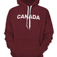 Front view of Meru-The-Succubus-Canada-Hoodie in maroon