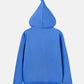 Back view of Blue Nintendo Pikmin Zip-Up Hoodie