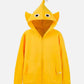 Front view of Nintendo Pikmin Zip-Up Hoodie