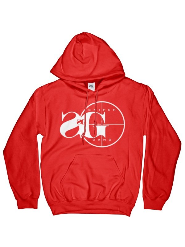 red sniper gang hoodie​