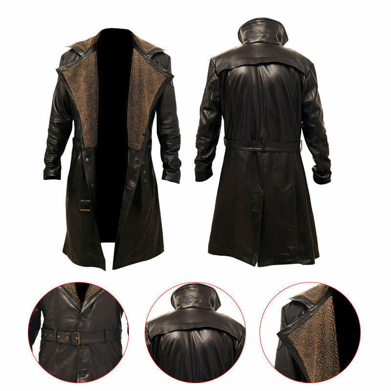 Blade Runner 2049 Ryan Gosling Brown Trench Coat