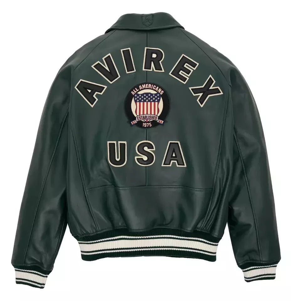 Avirex USA Leather Jacket