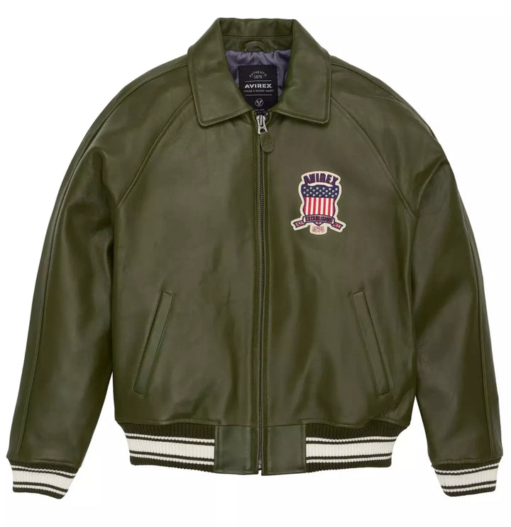 Avirex USA Leather Jacket