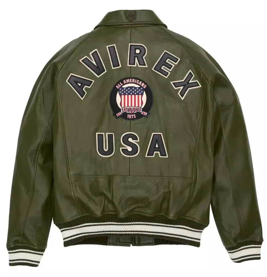 Avirex USA Leather Jacket