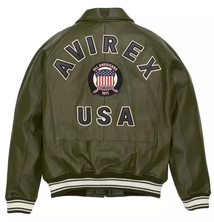 Avirex USA Leather Jacket