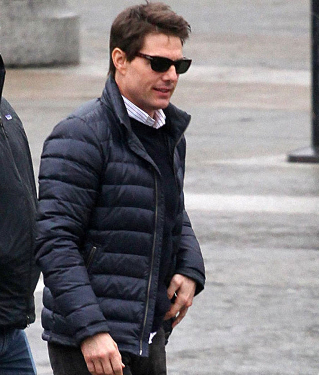 Mission Impossible 7 Ethan Hunt Blue Puffer Jacket