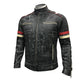 Cafe Racer Vintage Motorcycle Distressed Leather Jacket