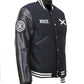 xo varsity jacket side view