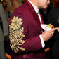 Oscar 2023 Daniel Kwan Maroon Suit