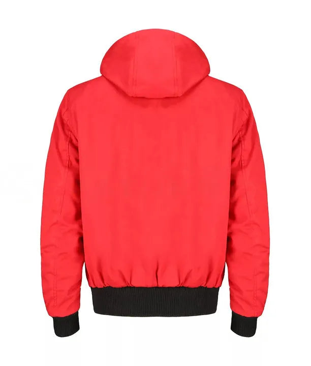 Back view of Red Yellowstone Season 4 Jimmy Hurdstrom 6666 Red Hoodie